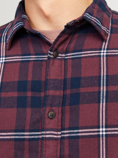 JJJOSHUA FALL FLANNEL SHIRT LS