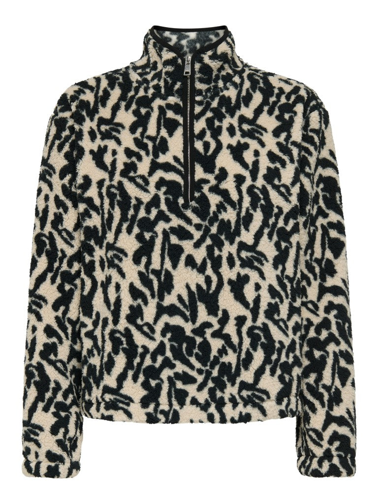 ONLNEW DALLAS L/S HIGHNECK ZIP SWT
