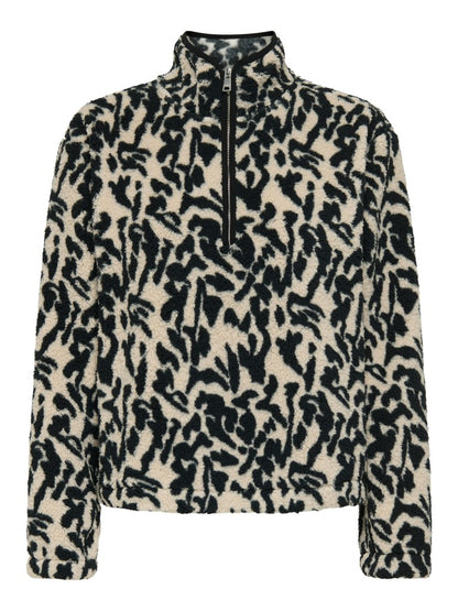 ONLNEW DALLAS L/S HIGHNECK ZIP SWT