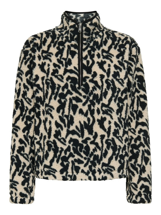 ONLNEW DALLAS L/S HIGHNECK ZIP SWT
