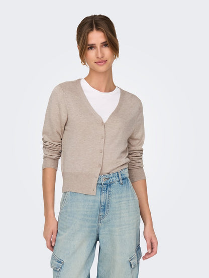 ONLVENICE LIFE LS VNECK CARDI
