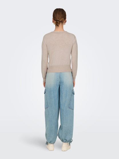 ONLVENICE LIFE LS VNECK CARDI
