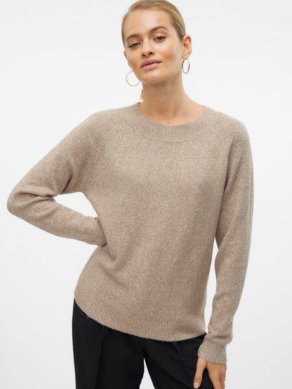 VMDOFFY LS O-NECK BLOUSE GA NO