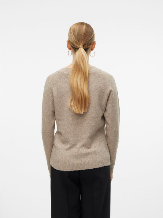 VMDOFFY LS O-NECK BLOUSE GA NO