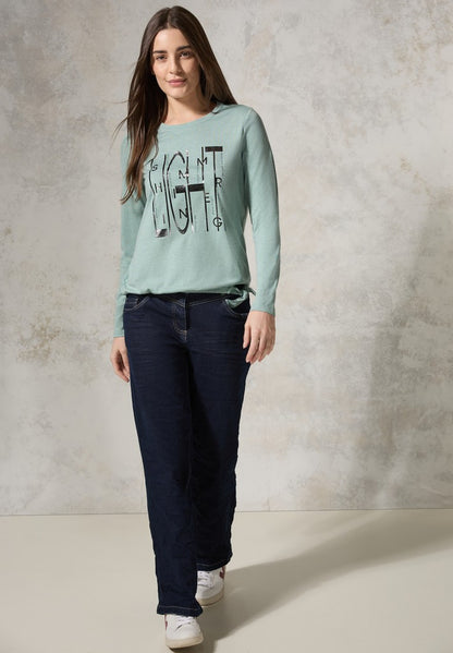 Glitter Shirt Foil Print