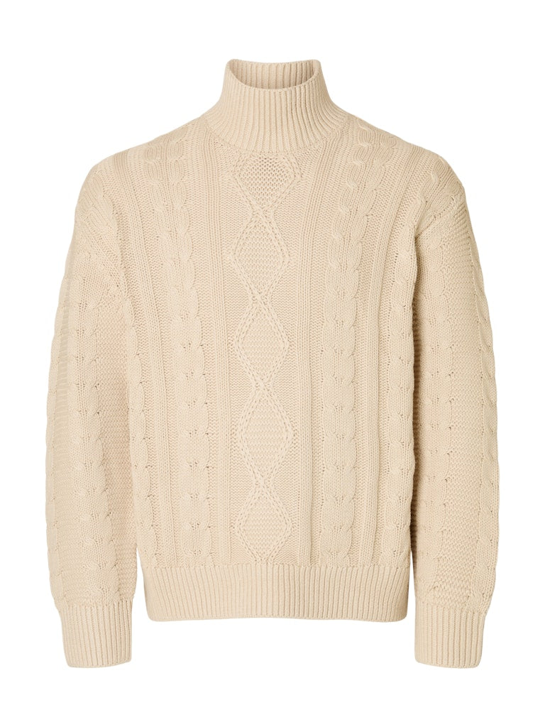 SLHUFFE LS KNIT RELAXED CABLE