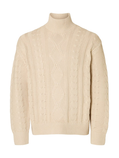 SLHUFFE LS KNIT RELAXED CABLE