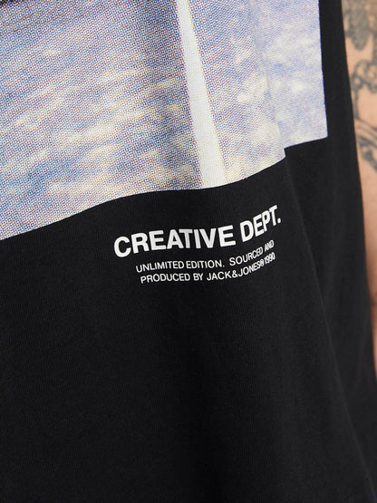JCOUNION PHOTO PRINT TEE SS CR