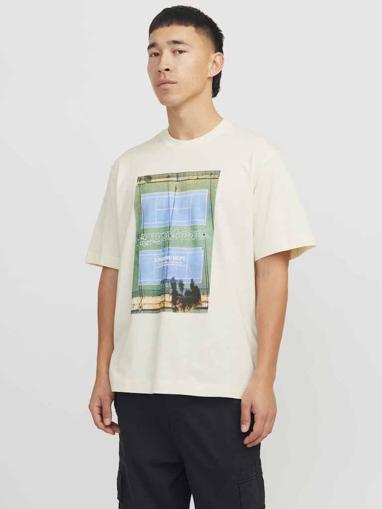 JCOUNION PHOTO PRINT TEE SS CR