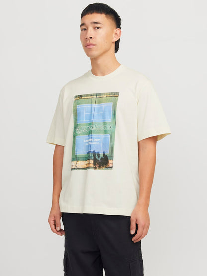 JCOUNION PHOTO PRINT TEE SS CR