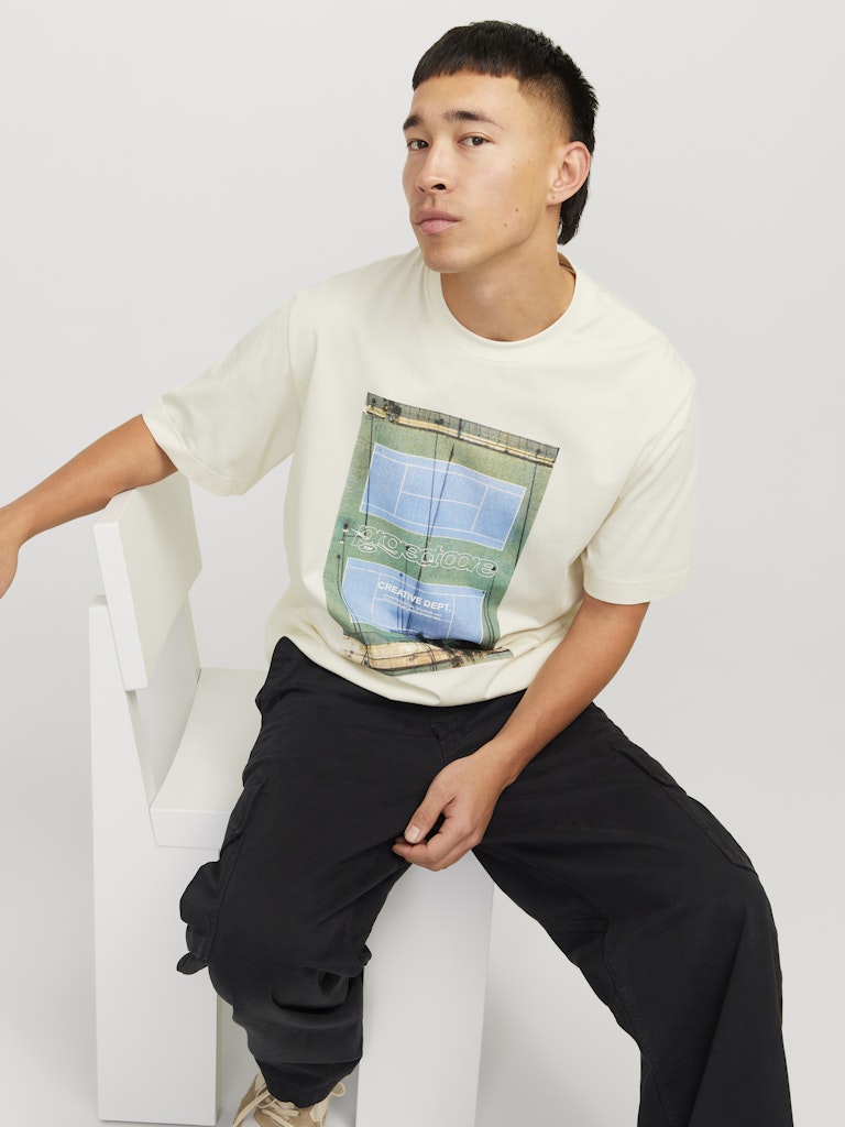JCOUNION PHOTO PRINT TEE SS CR