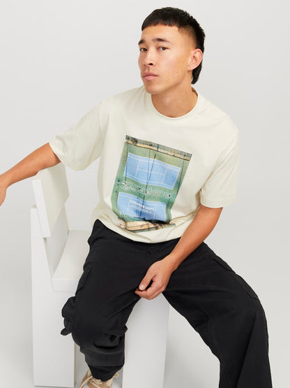 JCOUNION PHOTO PRINT TEE SS CR