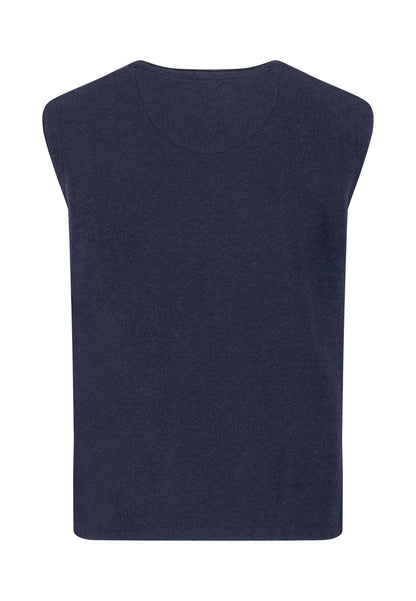 Buttoned Vest, Cotton Wool