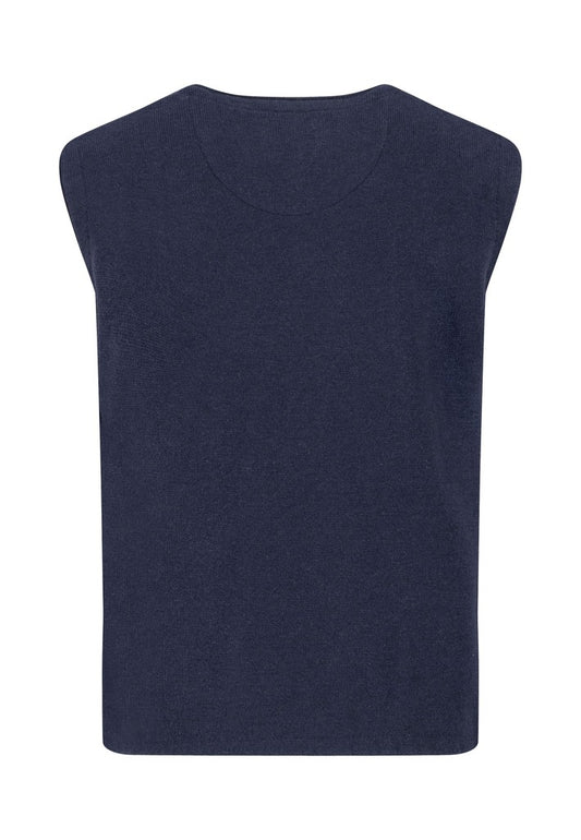 Buttoned Vest, Cotton Wool