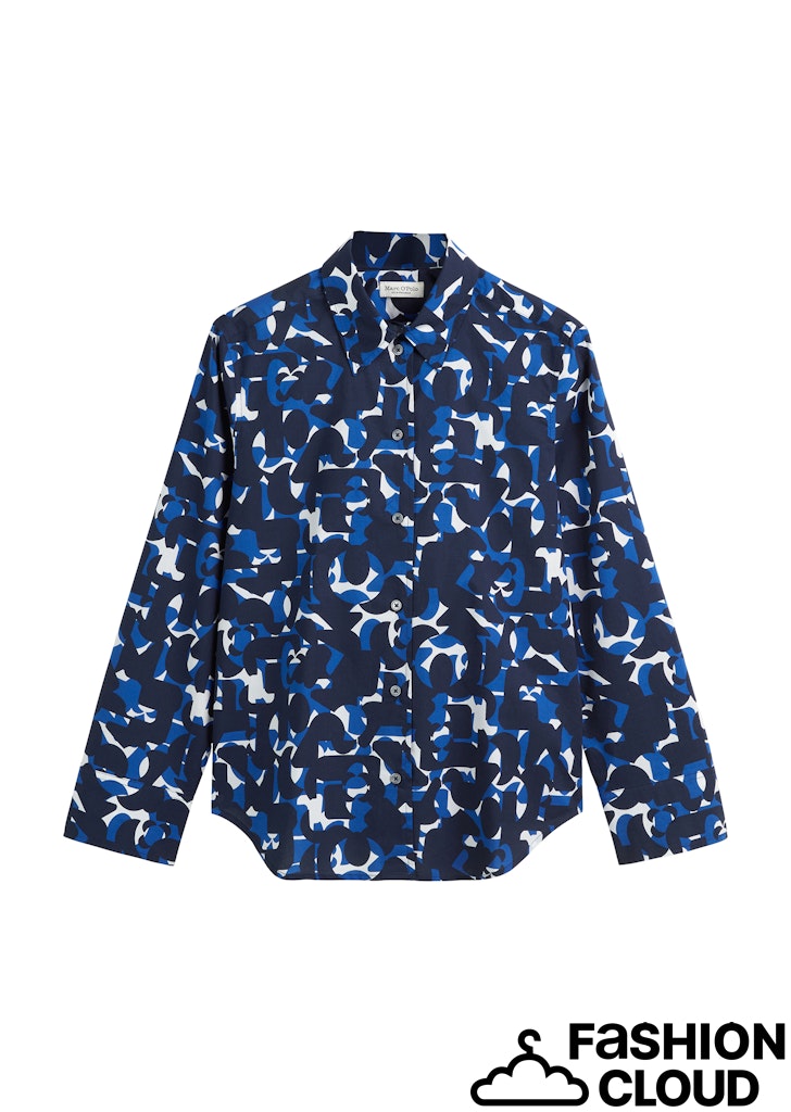 Blouse, casual fit, longsleeve