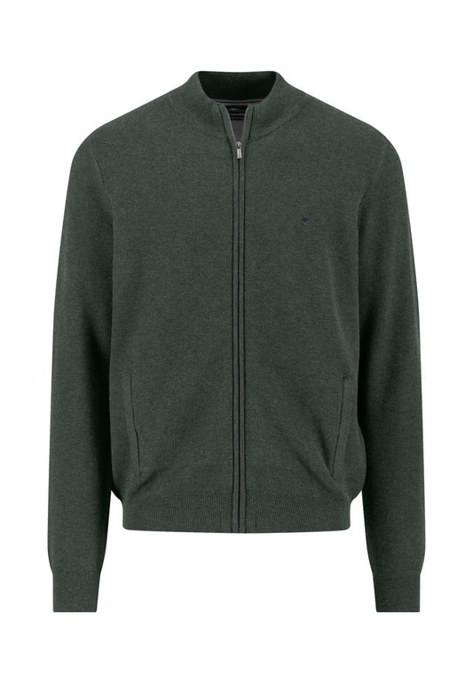 Cardigan-Zip. Structure