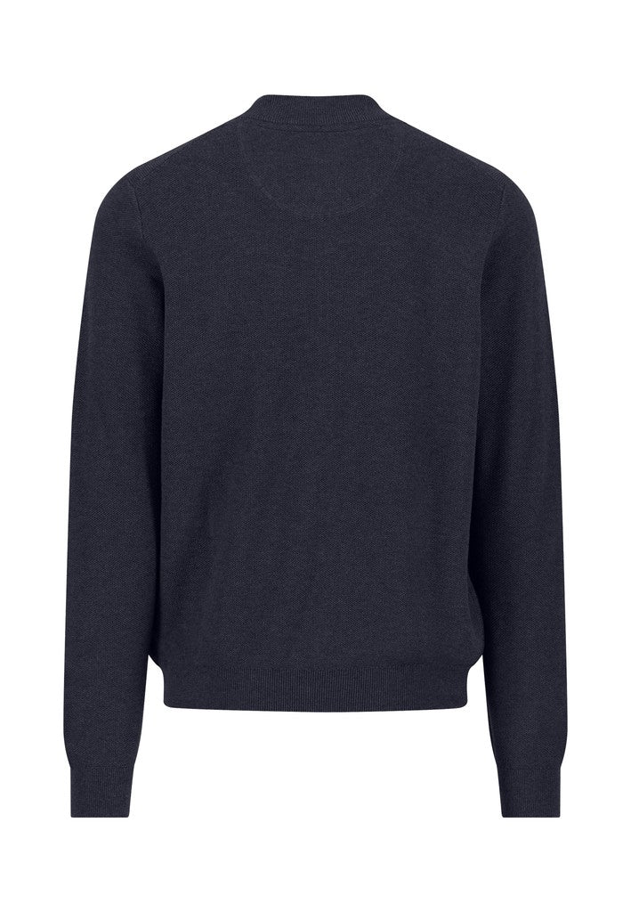 Cardigan-Zip. Structure
