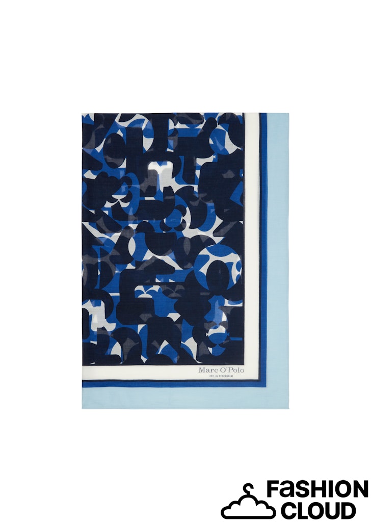 Shawl, woven, cotton-modal, va