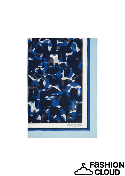 Shawl, woven, cotton-modal, va