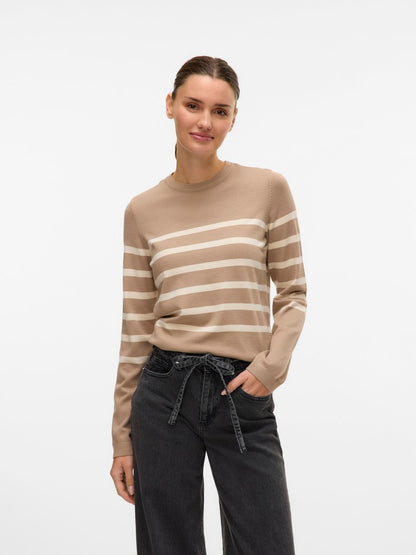 VMSABA PLAIN LS O-NECK PULLOVE