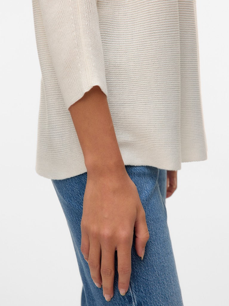 VMNORA 3/4 BOATNECK BLOUSE NOO