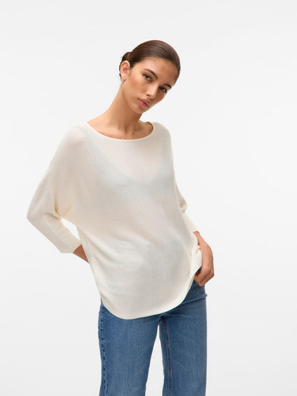 VMNORA 3/4 BOATNECK BLOUSE NOO