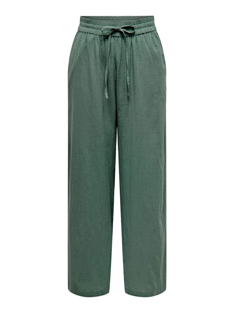 ONLTIZANA COTTON LOOSE PANTS W