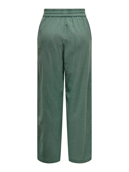 ONLTIZANA COTTON LOOSE PANTS W