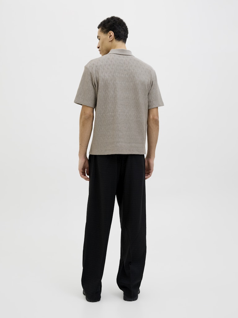 JPRBLATRENT JACQUARD POLO SN