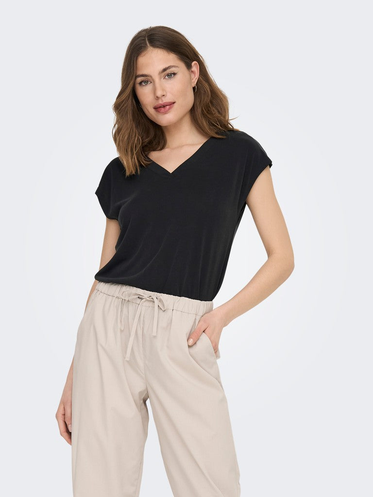 ONLFREE LIFE S/S MOD.V-NECK TO