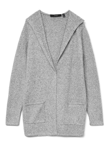 VMDOFFY LS OPEN HOOD CARDIGAN