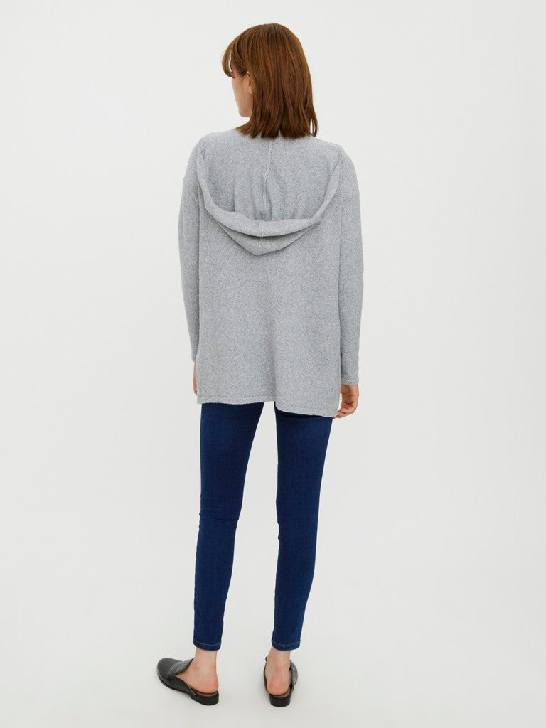 VMDOFFY LS OPEN HOOD CARDIGAN