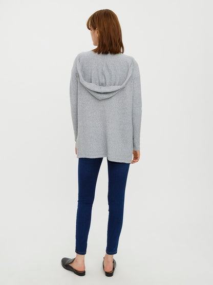 VMDOFFY LS OPEN HOOD CARDIGAN