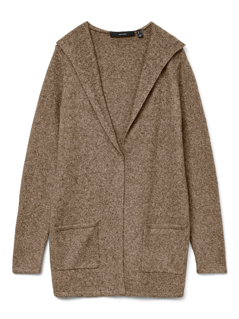 VMDOFFY LS OPEN HOOD CARDIGAN