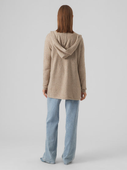VMDOFFY LS OPEN HOOD CARDIGAN