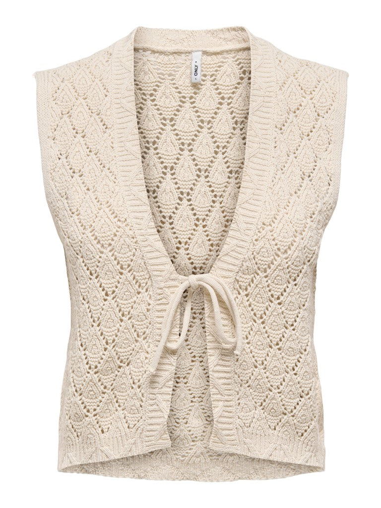 ONLCHILI S/L STRING VEST KNT NOOS