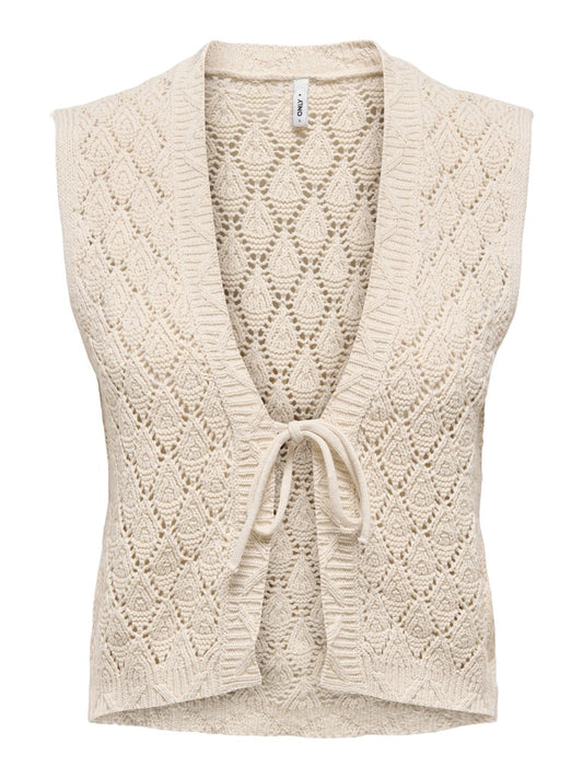 ONLCHILI S/L STRING VEST KNT NOOS