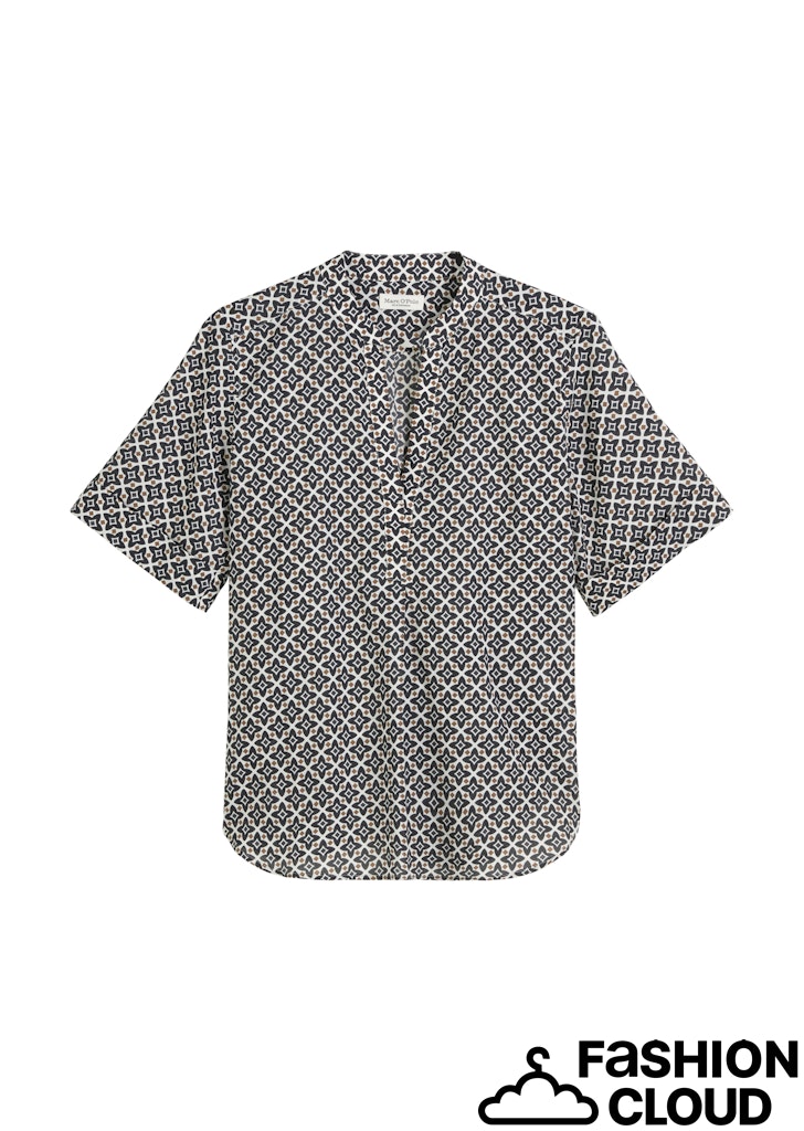 Short sleeve tunic, v-neck, fe