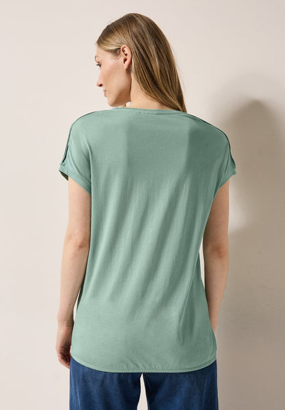 NOS Solid Deco Shoulder Shirt