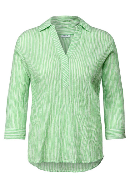 TOS Seersucker Stripe Blouse