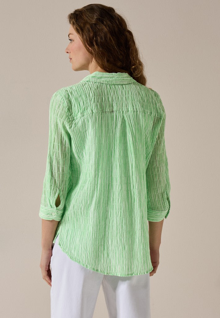 TOS Seersucker Stripe Blouse