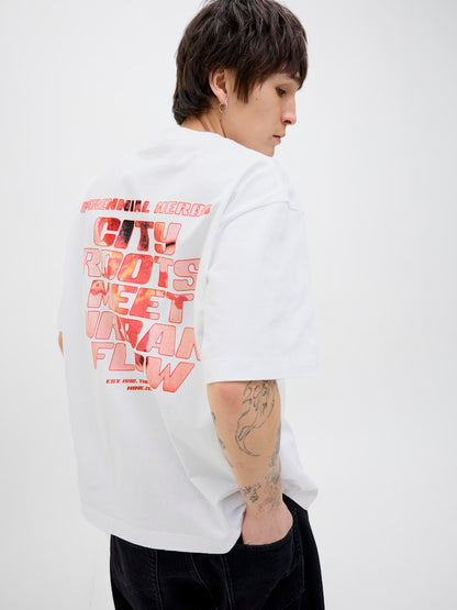 JCOINTERLUDE FLORAL BACK TEE S