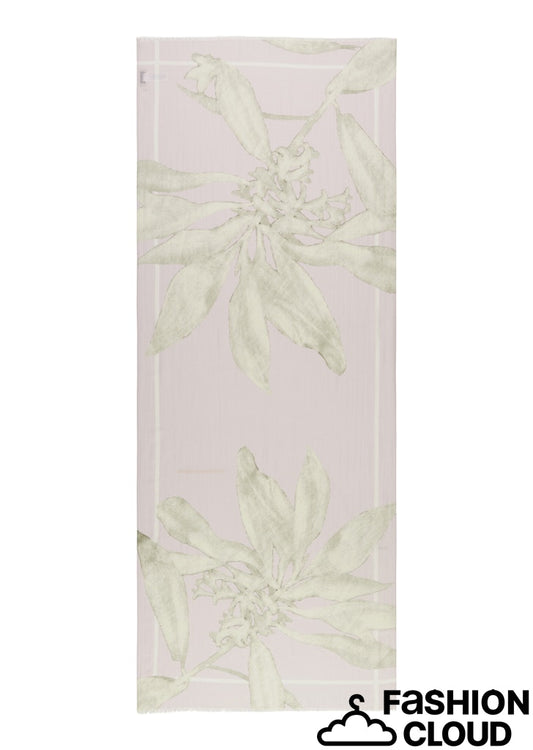 Scarf, woven, cotton-modal, va