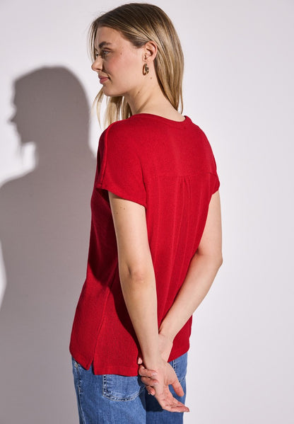 summer knit look shirt
