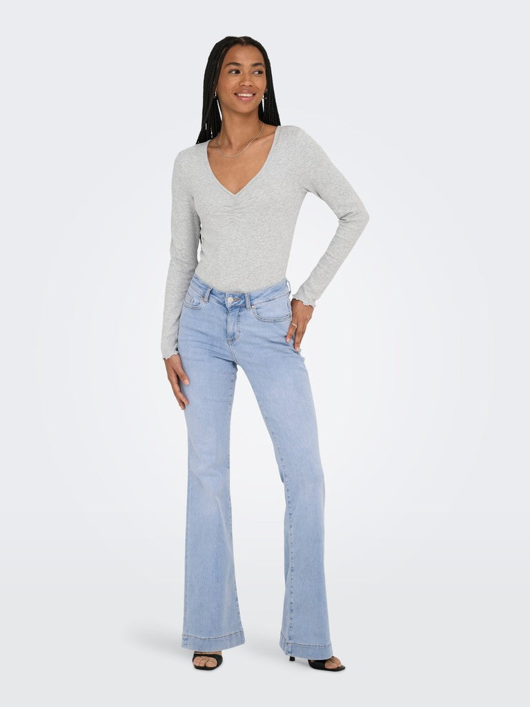 ONLBLUSH MD RETRO FLARED DNM D