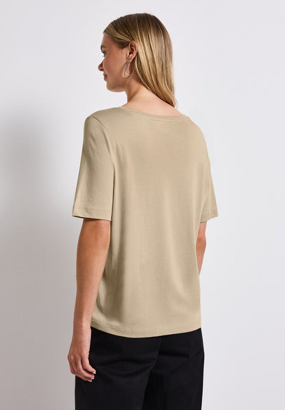 wording print shirt