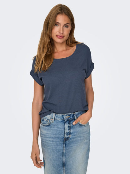 ONLMOSTER S/S O-NECK TOP NOOS