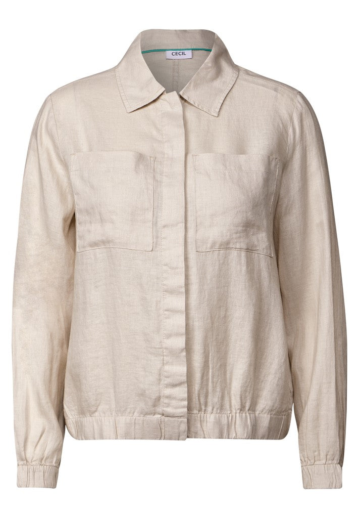 LINEN_Blouse Jacket