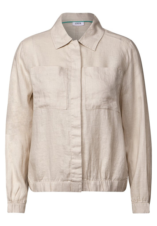 LINEN_Blouse Jacket