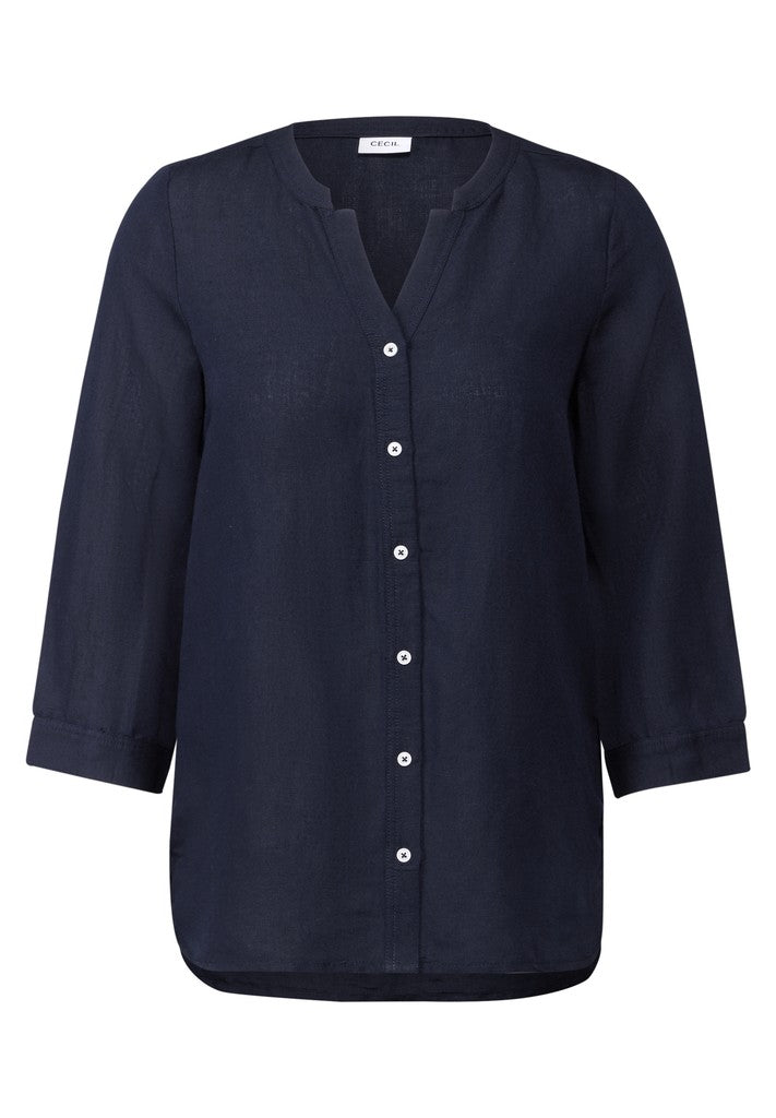 LI/CV_TOS Solid Color Blouse